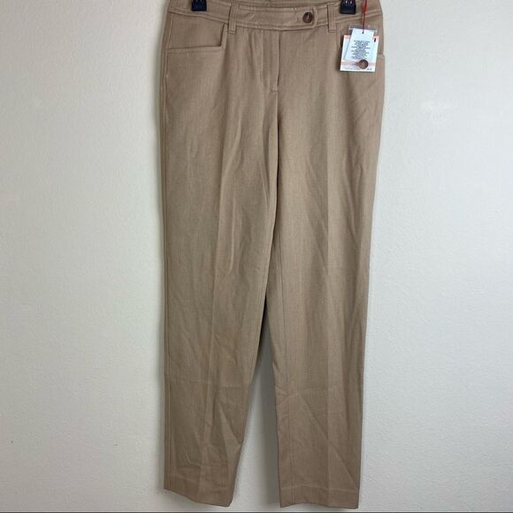 Anne Klein- Bowie Extended-Tab Dress Pants - Picture 2 of 8